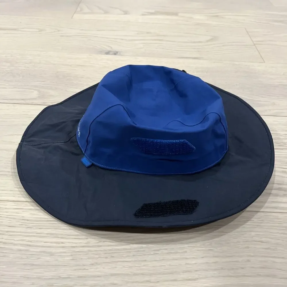 Outdoor Research OR Gore-Tex Blue / Black Sombrero Boonie Bucket Hat Size Small - Picture 6 of 9